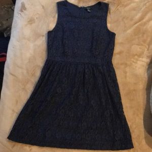 Navy Blue Forever 21 Dress